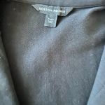 Boston Proper  Crystal Half Zip Pullover jacket  Black SMALL Photo 7