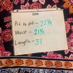 Eliza J Dress 14W Dark Blue w/ Vibrant Pink Orange Floral Accents Exposed zip Photo 4