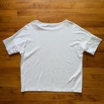 Alexander Wang  T Short Sleeve Slouchy Oversized Tee Shirt White size Small Photo 1