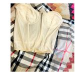 Forever 21 Nude Bustier Corset Size Small/A Photo 2