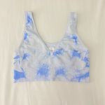 Forever 21 Blue Tie Dye Sport Bra Photo 1