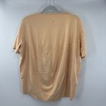Lululemon Back In Action Organic Cotton Peach T-Shirt Women's Size 16/18 No Tag Photo 2
