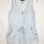 Love Squared Chic Coquette Feminine Beach Coastal Womens Cotton Mini Dress Medium Photo 0