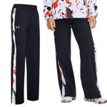 Under Armour NWT Women's UA RUSH™ Woven Upstream Camo Wide Leg Pants Photo 2