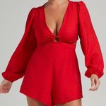 Showpo NWT Red Romper Photo 0