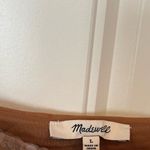 Madewell Abigail Gold Sequin Crop Tank Top Size Large Photo 5