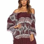 Free People  Heart Of Gold Butterfly Sleeve Bohemian Dress Size Small Photo 0