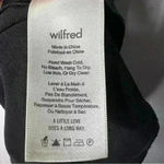 Wilfred Aritzia Agencement Wrap Black Dress Photo 8