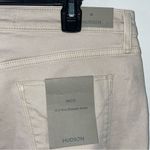 Hudson Jeans NWT Hudson Nico Mid-Rise Straight Ankle Jean with‎ Slit Hem in Moonbeam Size 32 Photo 5