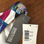 Kenneth Cole NWT Purple/Black Check Swimsuit Bikini Bottom Women’s Size Large Photo 1