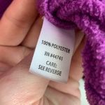 Alpine Design  Purple Waffle Knit Full Zip Jacket Photo 3