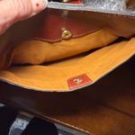 Patricia Nash Viareggio Satchel Crossbody Chestnut Leather Designer Everyday Photo 13