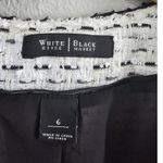 White House | Black Market WHBM Embellished Tweed Boucle Cropped Blazer Jacket Sz 6 Career Wear Office Photo 4