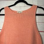Madewell  Peach Valley Knit Sleeveless Tank Women's Small Photo 1