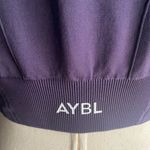 NWOT--WOMENS XL-PURPLE LONG SLEEVE CROPPED WORKOUT TOP AYBL balance V2 seamless long sleeve crop top, brand new without tags Measurements: Bust: armpit to armpit 17-20 inches  Length: shoulder seam to bottom 14 inches  Photo 7