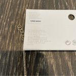 H&M BNWT!  Gold Necklace with Pink Beads Photo 4