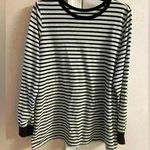 Torrid  crewneck top tunic t shirt striped lightweight Large Photo 0