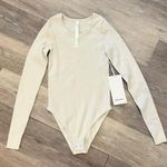 Lululemon  tight fit long sleeve knit bodysuit Photo 0