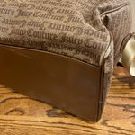 Juicy Couture  Tan and Red Heart Tote Duffel Bag Photo 4