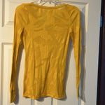 BKE  Long Sleeve Yellow Burnout Small Photo 3