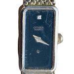 Citizen MCM 1300 Black Face Gold Mesh Strap Ladies Tank Watch Photo 1