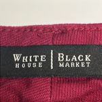 White House | Black Market Maroon Slim Leg Blanc Jeans- 4R Photo 10