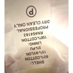 Calvin Klein White Dress Size 8 Short Sleeve Cotton Nylon Blend V Neck Wrap Photo 7