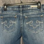 EXPRESS Blue Boot Cut Jeans with Classic Style Photo 1