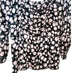 American Eagle  Outfitters Floral Boho Smocked Blouse Size XL Photo 1