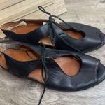 L’Amour Des Pieds Brettany Black Leather Sandals Size 9 Photo 1
