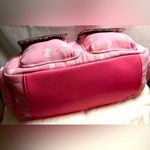 Juicy Couture NEW Glitter Pink White Bowler Bag Photo 6