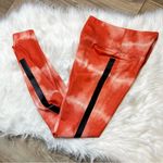 Nike  One Luxe Dri-Fit Mid-Rise Orange Tie Dye Training Leggings. Size XS… Photo 6
