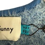 House of Sunny Blue Moon Sweater Dress‎ Size 14 Long Sleeve Halloween Costume Photo 8