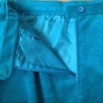 Vintage Lilli Ann Turquoise Ultrasuede ILGWU Union Made Midi Skirt NWT Blue Size 10 Photo 6