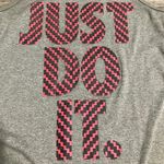 Nike Grey Just Do It Tank Top; size Small Photo 4