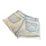 Wild Fable Light Blue White Wash Jean Shorts Distressed Design High Waisted Women’s Size 8! Photo 3