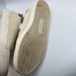 Lucky Luika Knit Sneakers Women's Size 8M Beige Tan Leather‎ Trim Slip On Photo 11