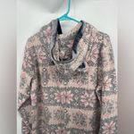 Kinsey fleece, PJs size medium, pink, and gray with hood and ears Photo 3