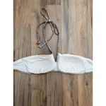 Victoria's Secret Zimmermann Floral Halter Bikini Top Bandeau Ruched Resortwear Boho – Size 1 Photo 4