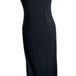 City Triangles City Triangle Y2K Black Whimsigoth Dark Romantic Square Neck Maxi Dress Size M Photo 0