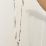 Kendra Scott NWT NEW Tessa multi strand necklace mother of Pearl silver Photo 5