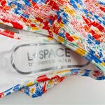 l*space NEW L* Bikini Bottoms Small Barlette Bitsy Forever Floral High Waist NWOT Photo 7