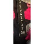 NAF NAF Women's Floral Halter Dress Size EURO 38 / US 6 Multicolor Knee Length Pink Photo 11