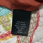 Vera Wang SIMPLY VERA  women’s size large pullover collared v-neck blouse casual Photo 4