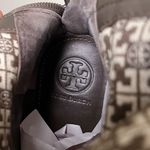 Tory Burch • Simone Over-the-Knee Boots leather Weathered Brown taupe grey Photo 7