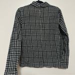 Reformation  Flannel Gingham Collar Shirt Women's XS Photo 4