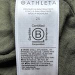 Athleta  Olive Green Tank Dress 2X Knit Lined Modal Spandex Stretch‎ Athleisure Photo 6
