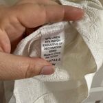 Jessica London Linen Rayon Embroidered Blouse NWOT Sz 16. 5002 Photo 4