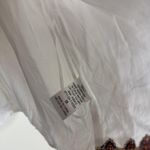 Savanna Jane Shirt Womens Medium White Embroidered Boho Peasant Tunic 3/4 Sleeve Photo 6