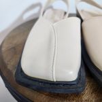 Cream Slingback Flats Size 8 Cream Slip Photo 2